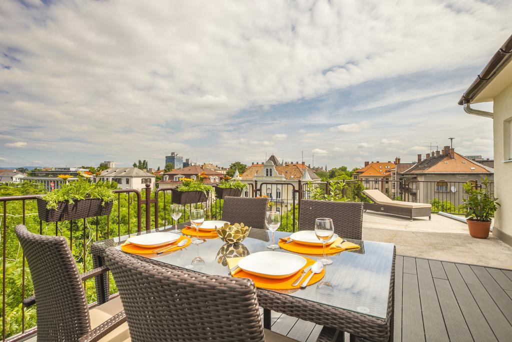Terrace Apartments At City Park Budapest Exterior foto
