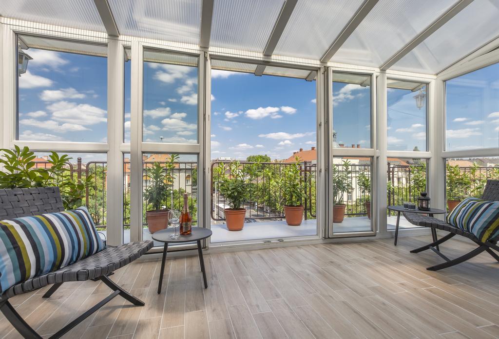 Terrace Apartments At City Park Budapest Exterior foto