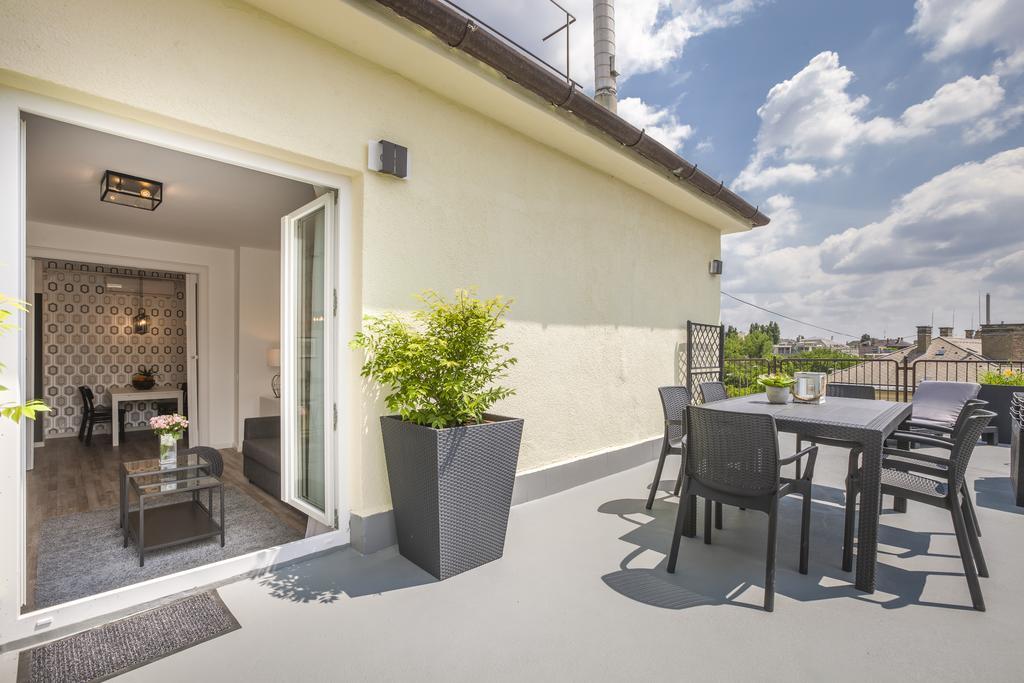 Terrace Apartments At City Park Budapest Exterior foto